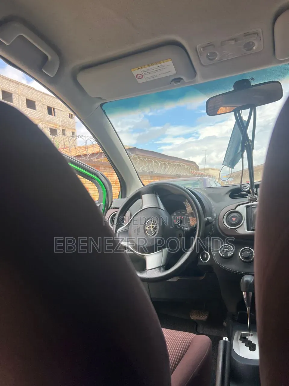 Toyota Vitz 2013 Green