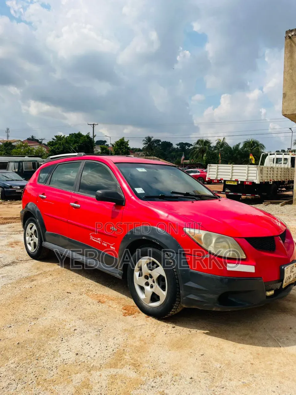 Pontiac Vibe 2006 Red