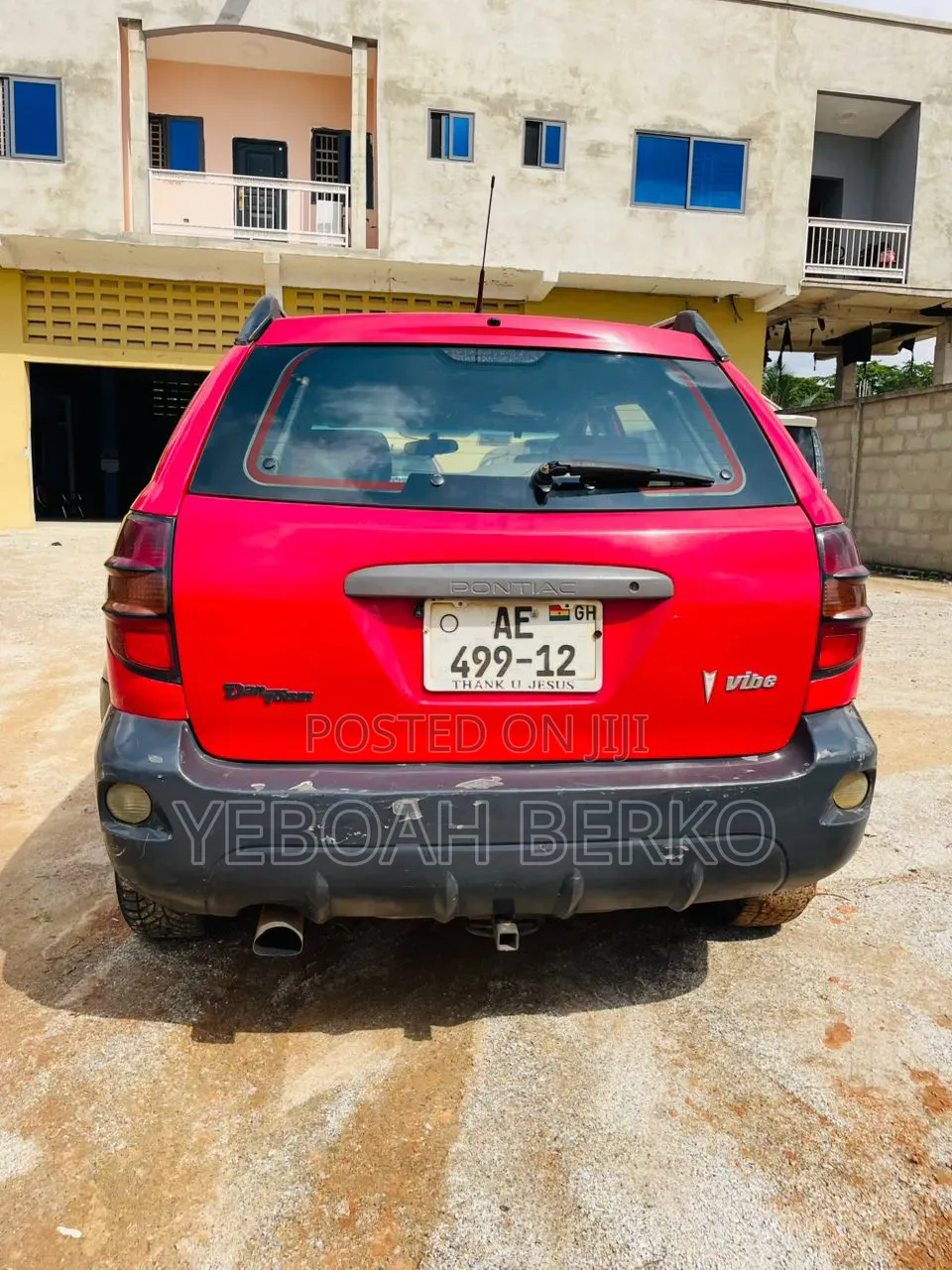 Pontiac Vibe 2006 Red