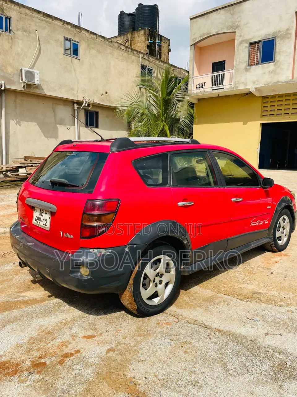Pontiac Vibe 2006 Red