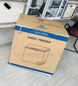 Super Classic Nasco 195l Nas-230sk Chest Freezer Silver