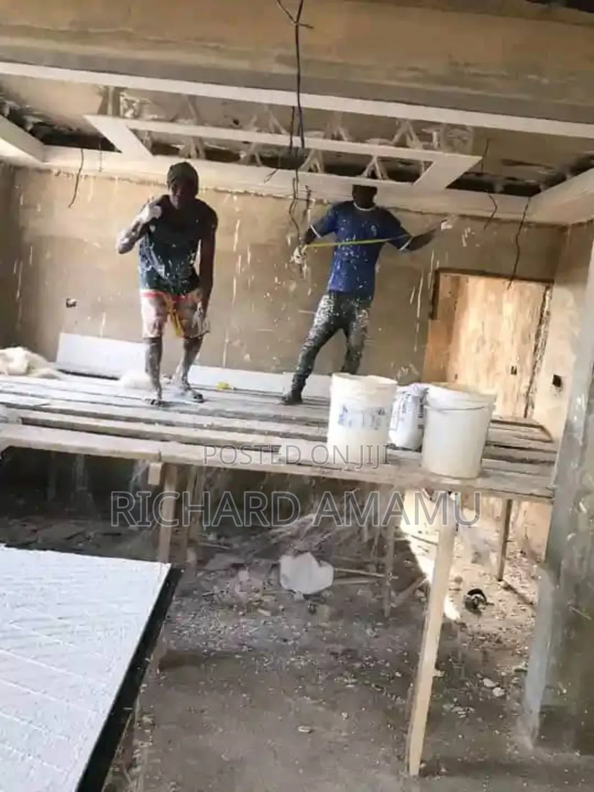 Richard Pop Ceiling Design Installation