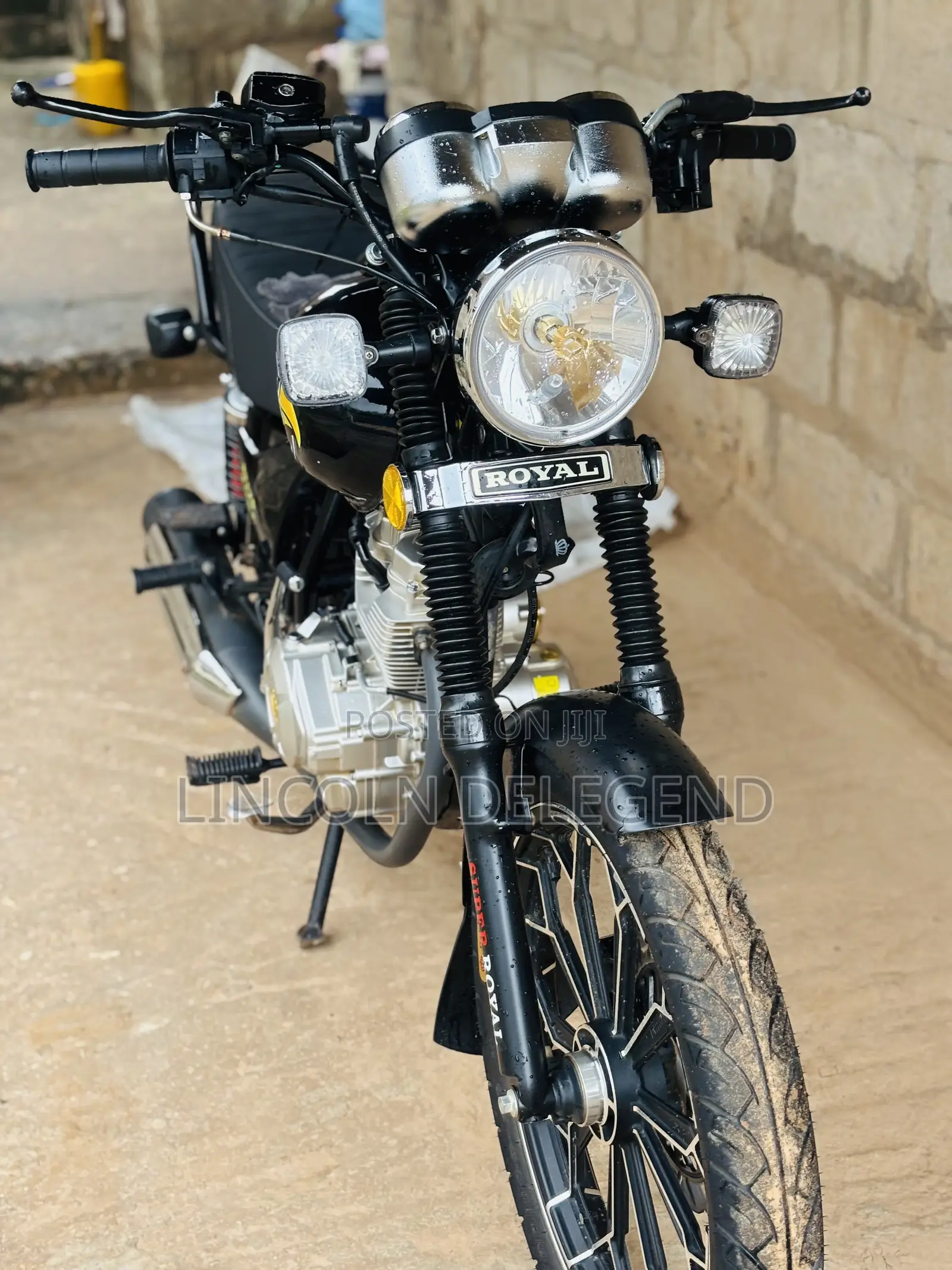 New Royal RY125 2026 Black