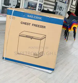 Secure Fast Nasco 195l Nas-230sk Chest Freezer Silver