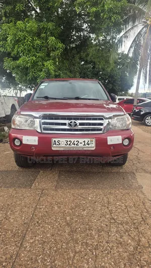 Toyota Highlander 2008 Red