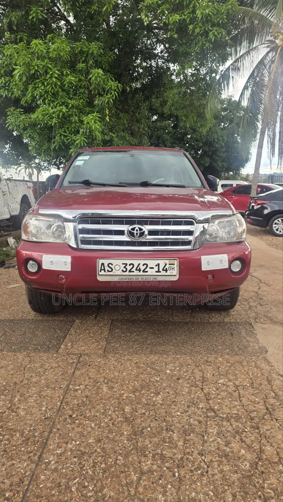 Toyota Highlander 2008 Red