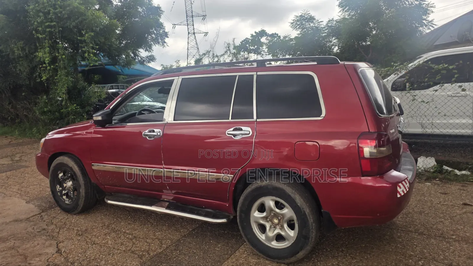 Toyota Highlander 2008 Red