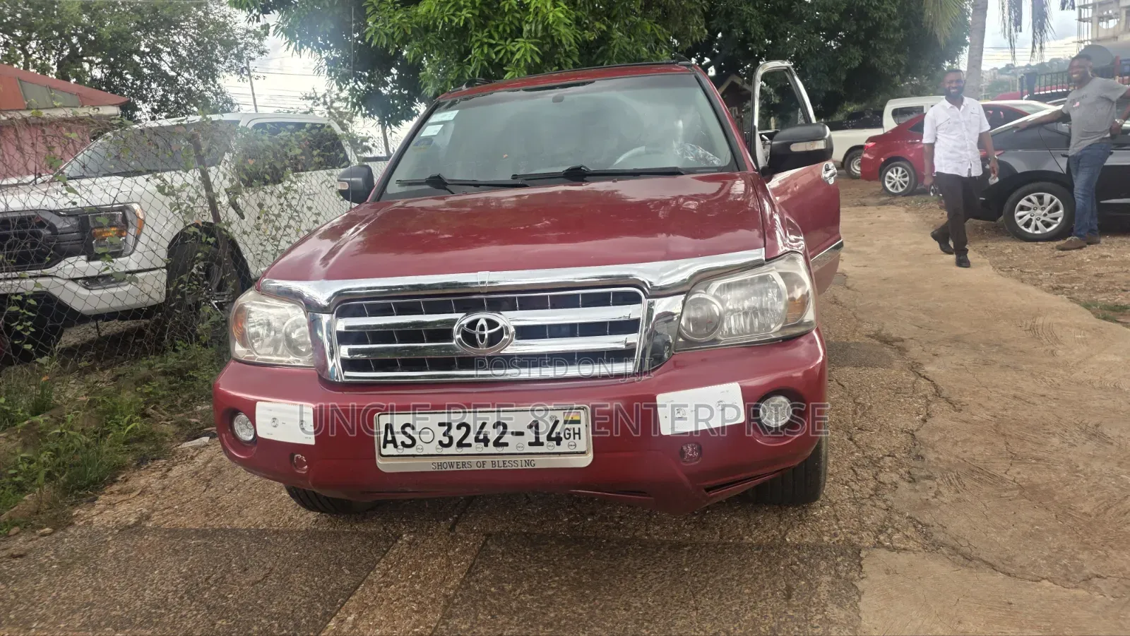 Toyota Highlander 2008 Red