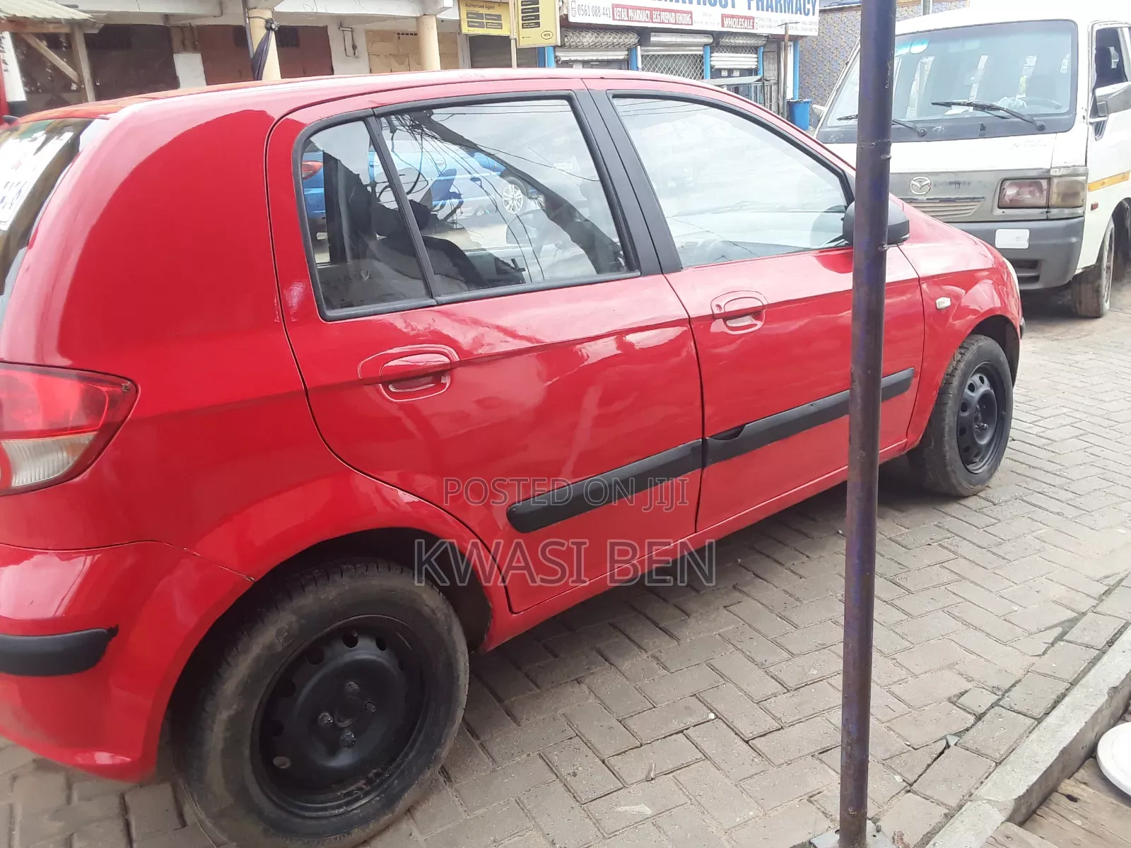Hyundai Getz 2007 Red