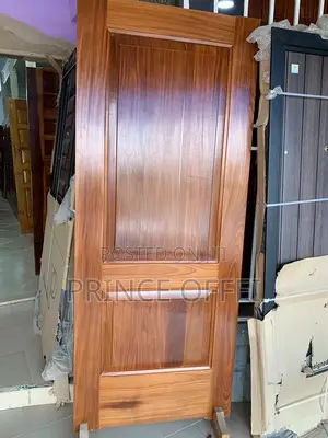Ghana Made Polished Wood Doors