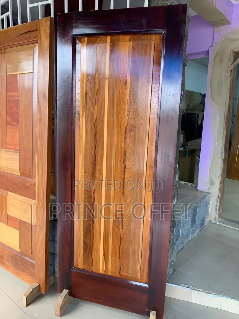 Ghana Made Polished Wood Doors