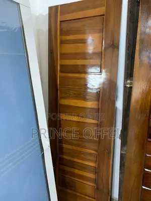 Ghana Made Polished Wood Doors