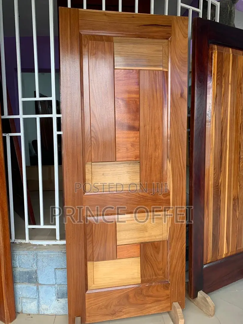 Ghana Made Polished Wood Doors