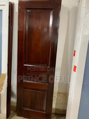 Ghana Made Polished Wood Doors