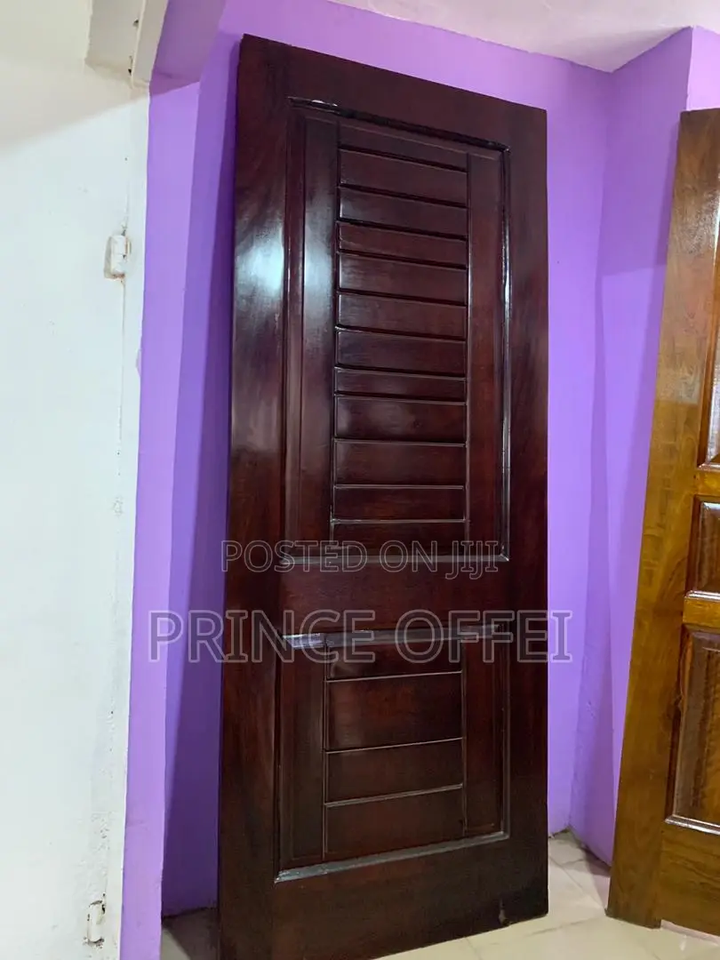Ghana Made Polished Wood Doors