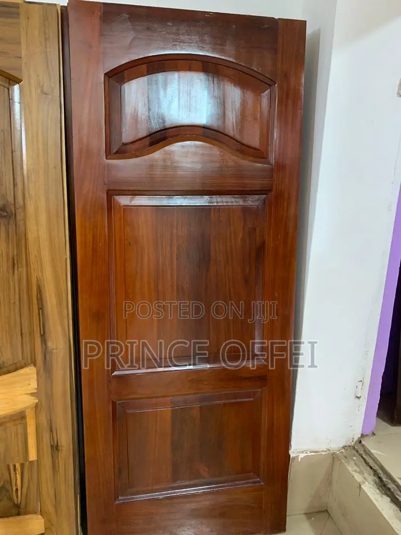 Ghana Made Polished Wood Doors