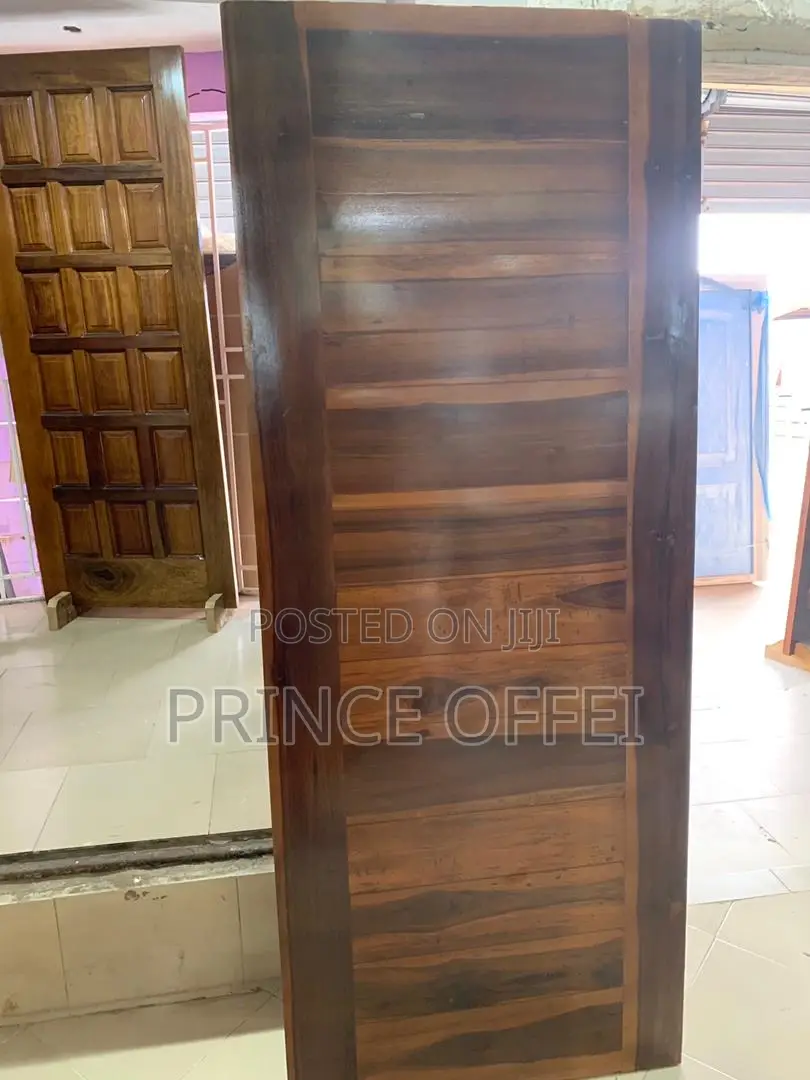 Ghana Made Polished Wood Doors