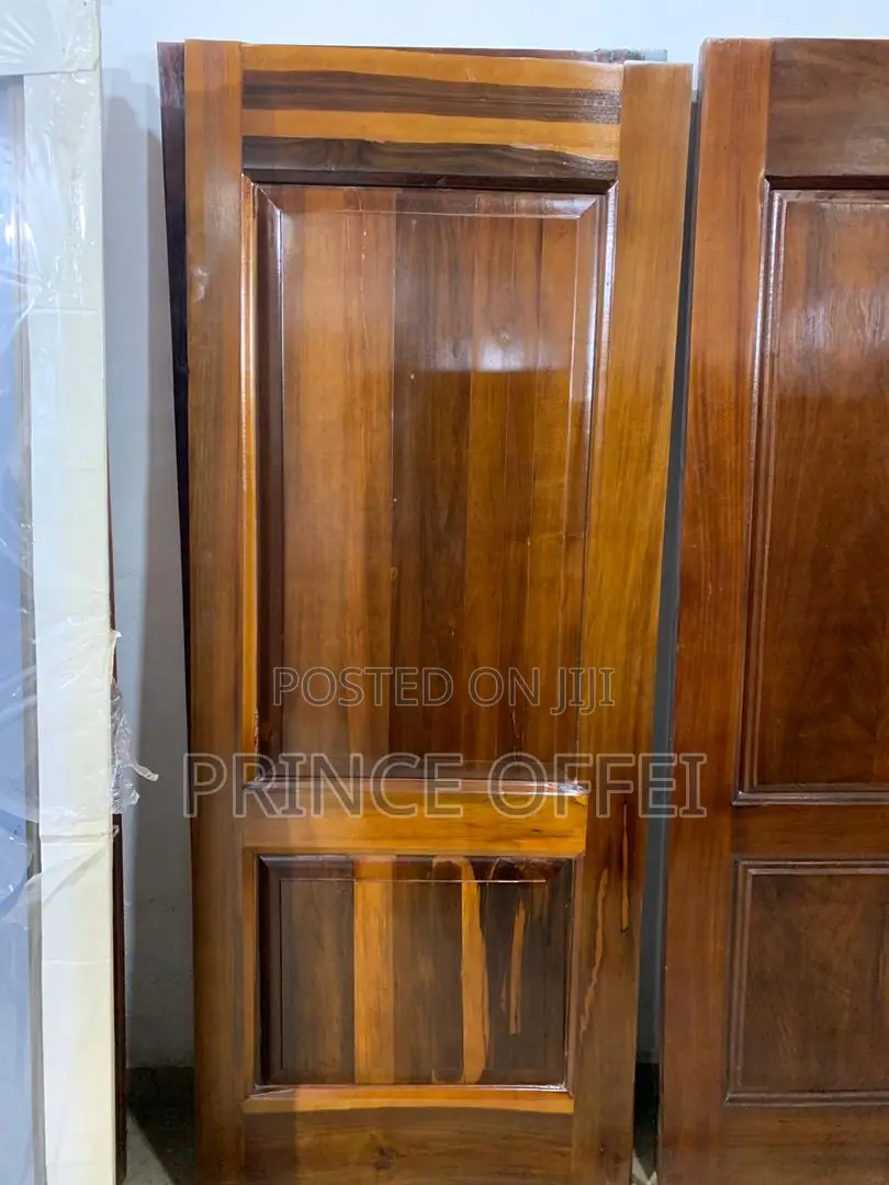 Ghana Made Polished Wood Doors