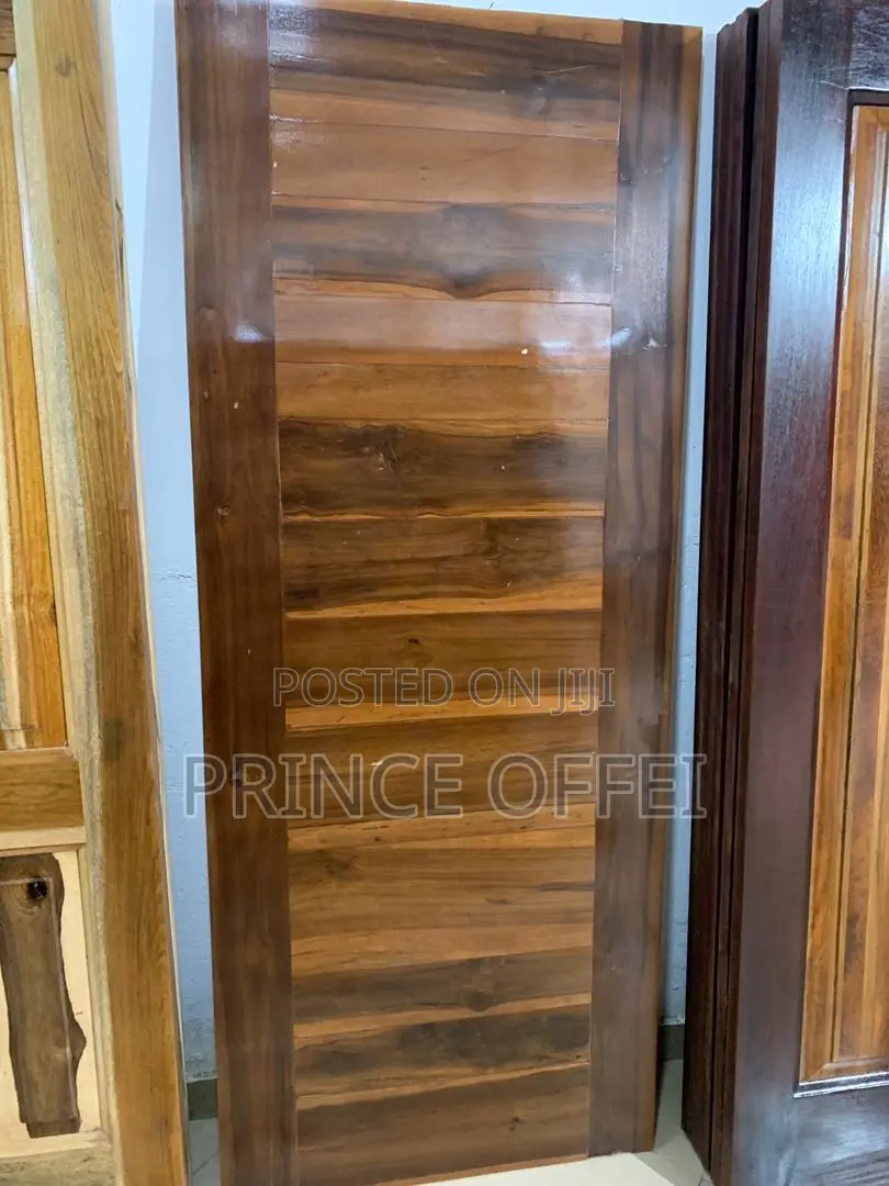Ghana Made Polished Wood Doors