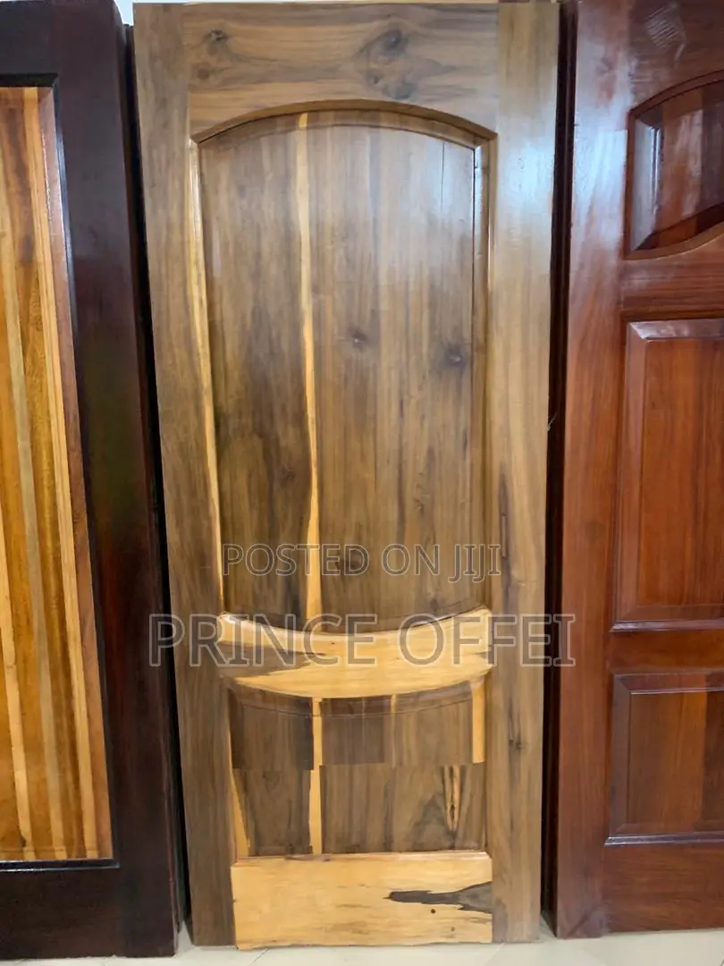 Ghana Made Polished Wood Doors