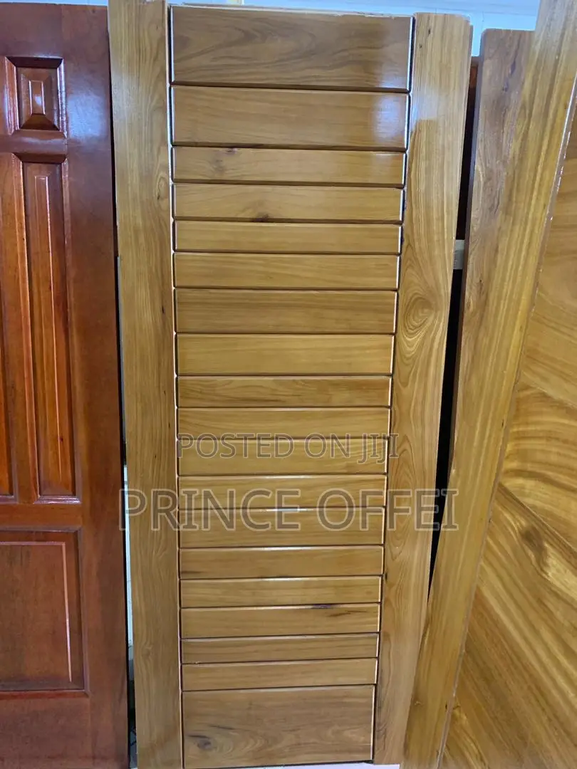 Ghana Made Polished Wood Doors