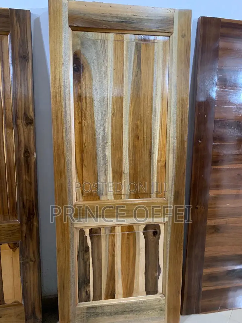 Ghana Made Polished Wood Doors
