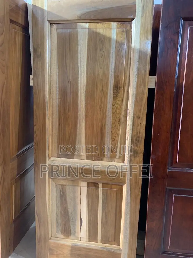 Ghana Made Polished Wood Doors