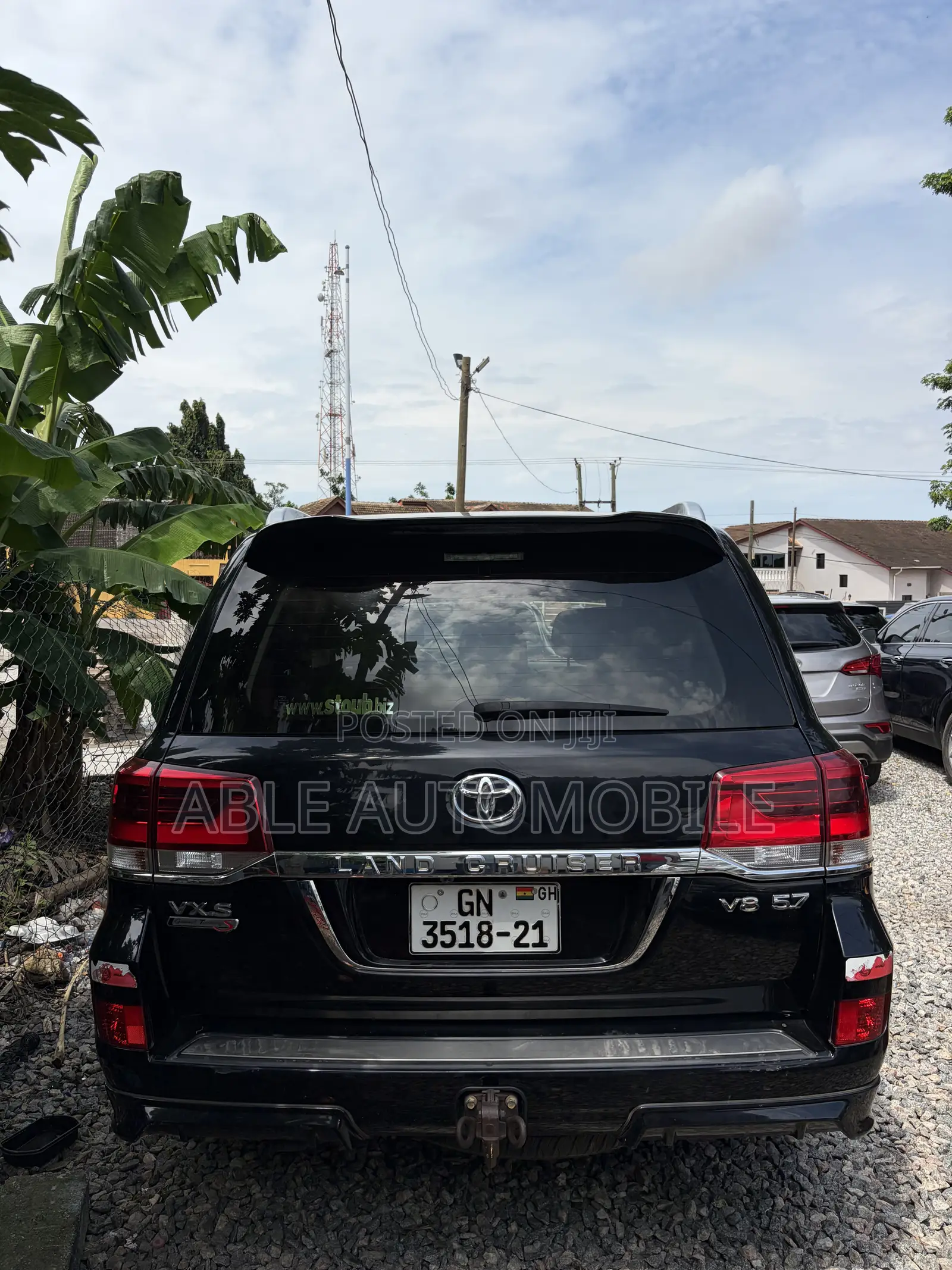 Toyota Land Cruiser 5.7 V8 VX-S 2021 Black