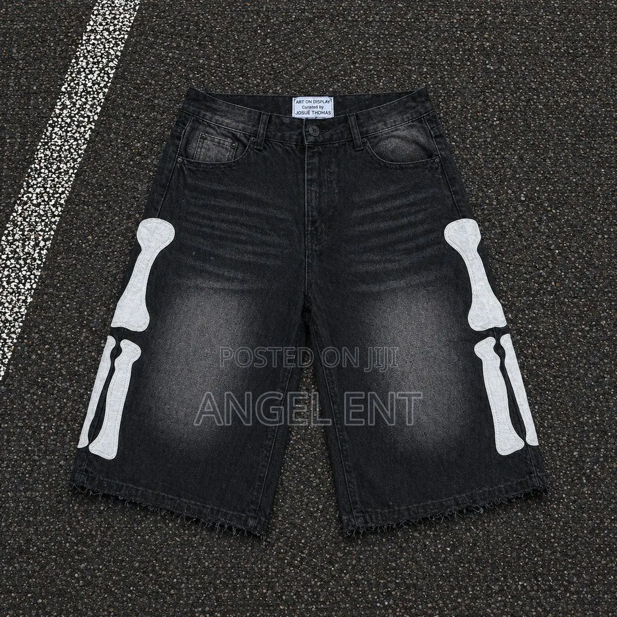 Kapital Denim 5 Pocket Bone Shorts Available (Location: Adum Kumasi)