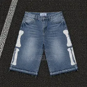 Kapital Denim 5 Pocket Bone Shorts Available (Location: Adum Kumasi)