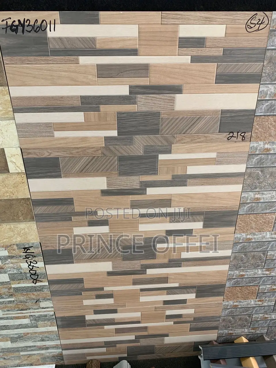 30/60cm Ghana Made Facial Tiles