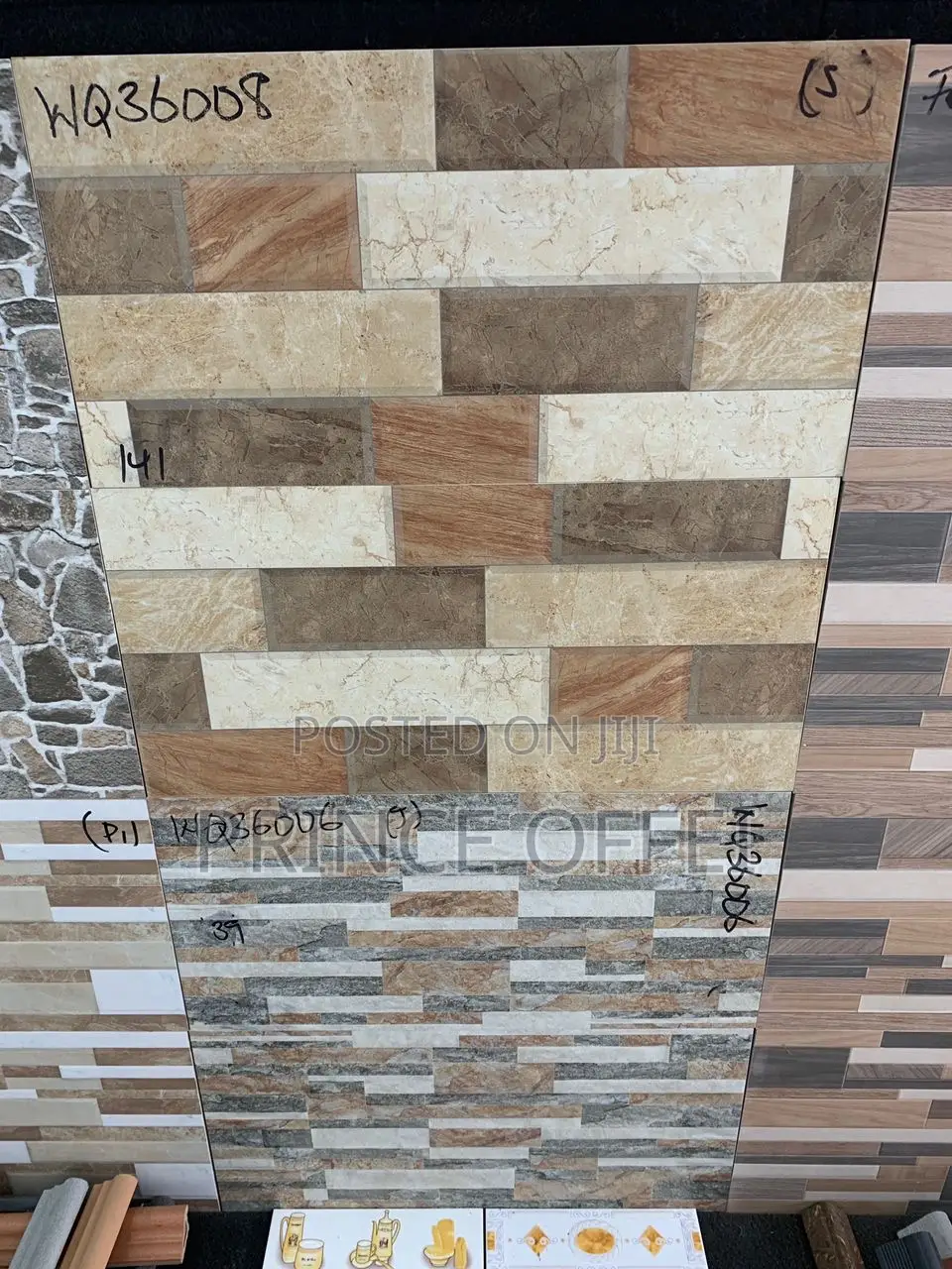 30/60cm Ghana Made Facial Tiles