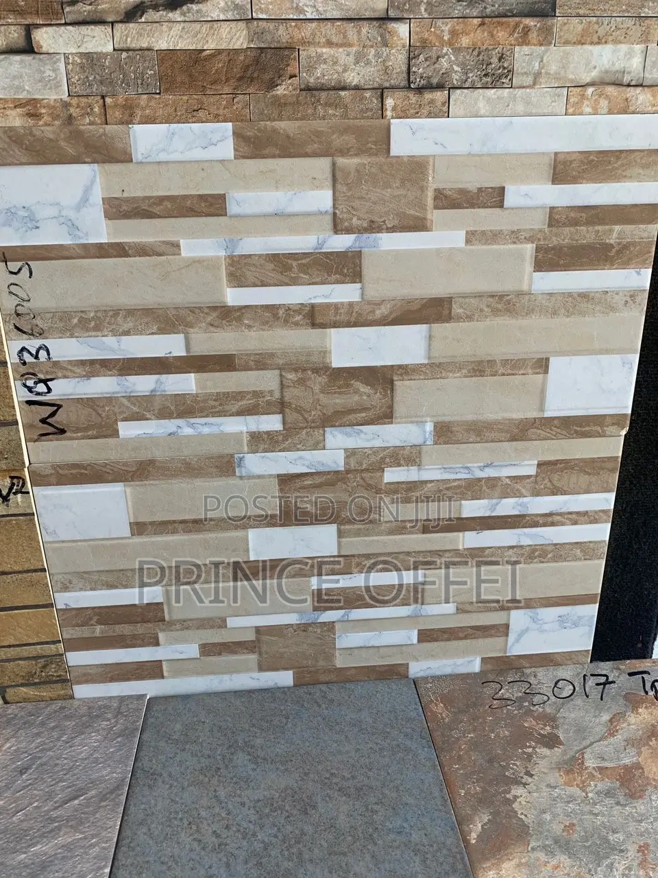30/60cm Ghana Made Facial Tiles