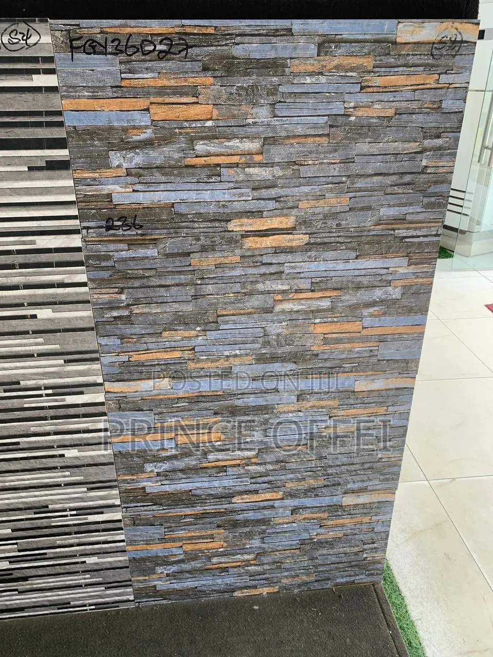 30/60cm Ghana Made Facial Tiles