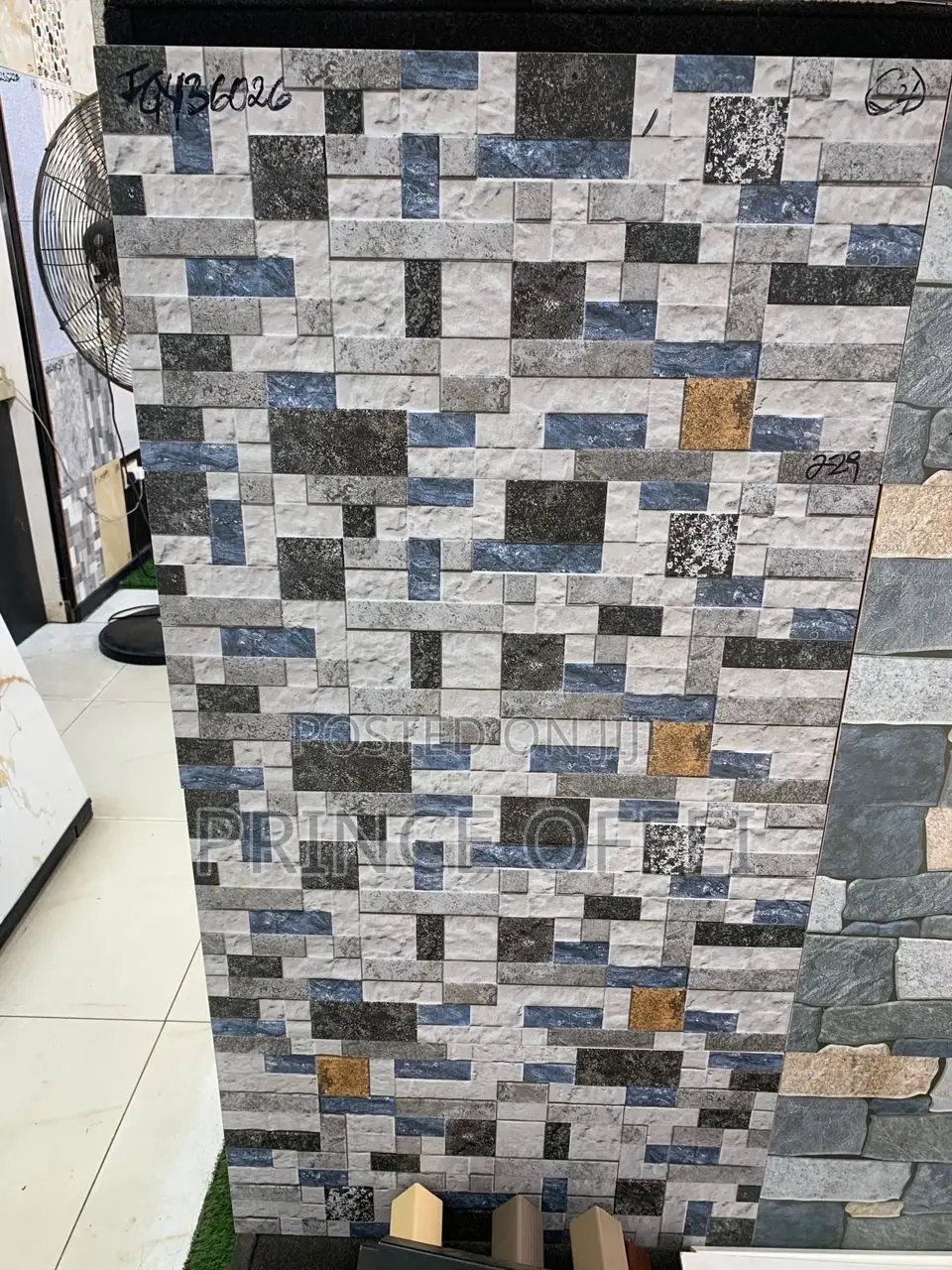 30/60cm Ghana Made Facial Tiles