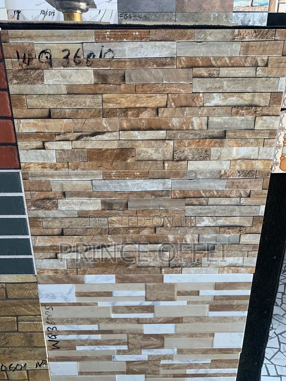 30/60cm Ghana Made Facial Tiles