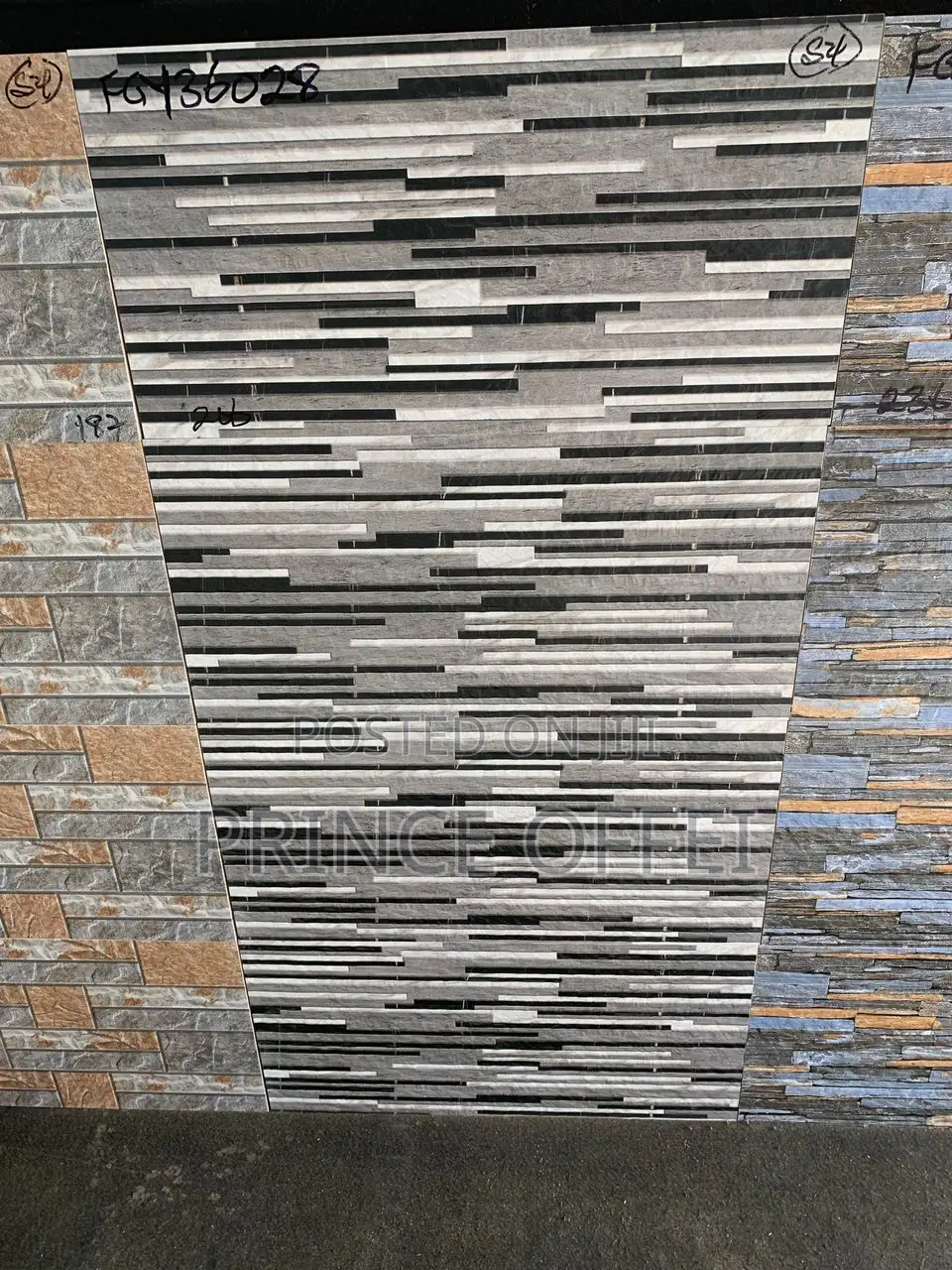30/60cm Ghana Made Facial Tiles