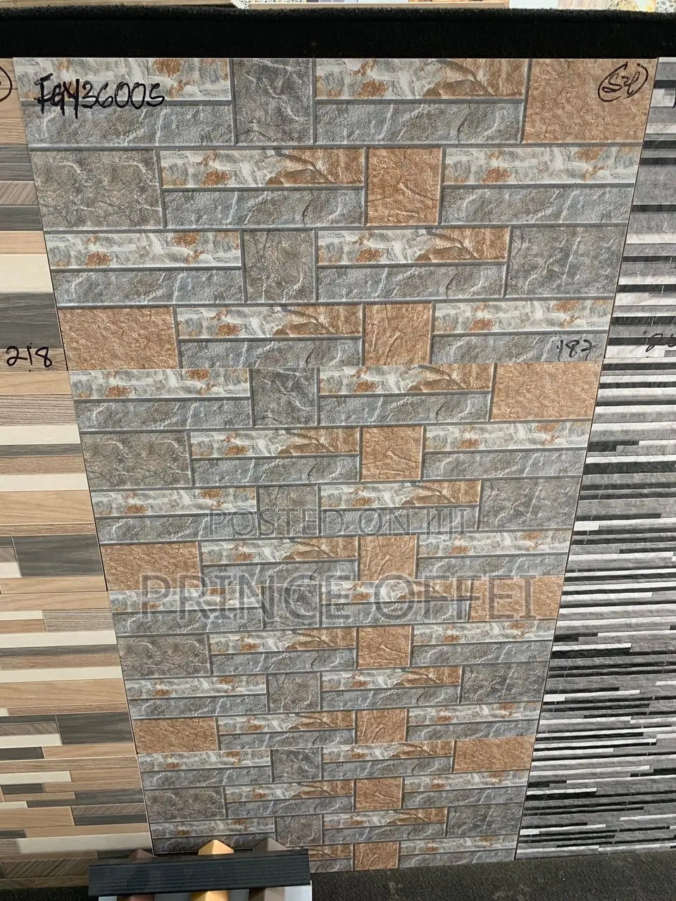30/60cm Ghana Made Facial Tiles