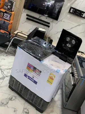 Secure White Pearl 18kg Top-Load Washing Machine Is a Heavy-Duty