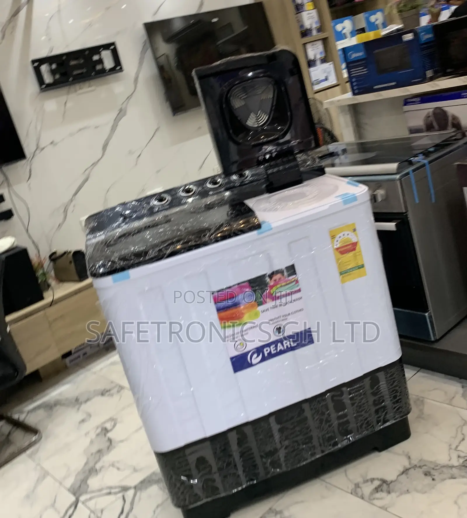 Get Excellent Pearl 18kg Top-Load Washing Machine Is a Heavy-Duty