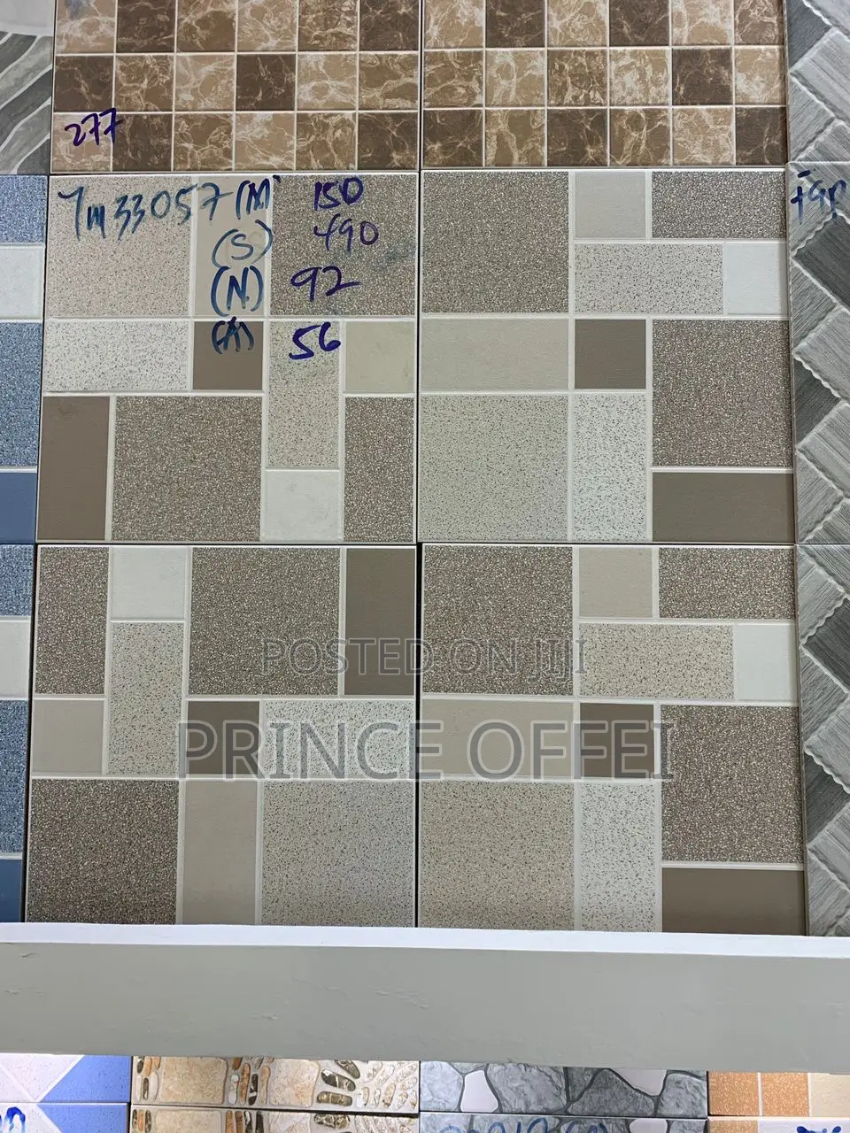 30/30cm Ghana Made Rough Floor Tiles