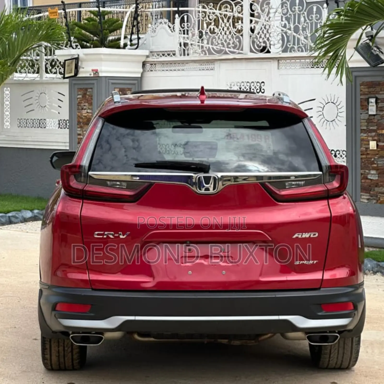Honda CR-V Touring AWD 2020 Red