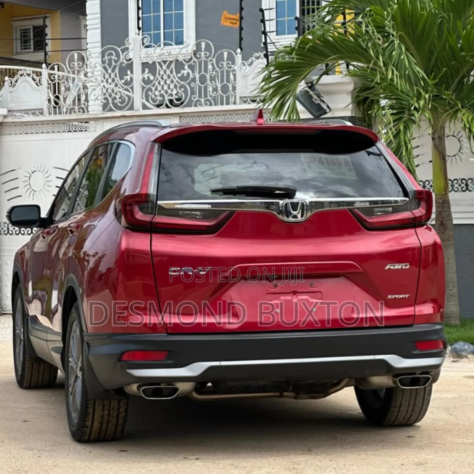 Honda CR-V Touring AWD 2020 Red