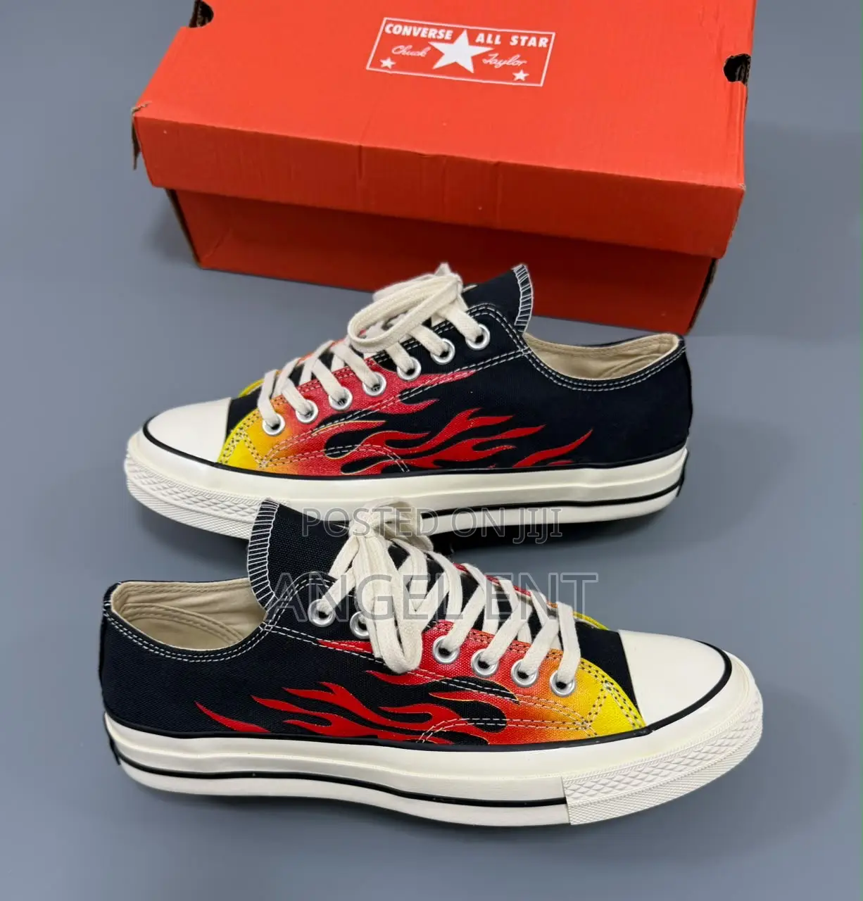 Converse Chuck 70 High "Fire" Sneakers in Box (Loc: Adum Kumasi)