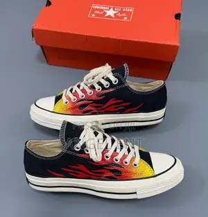 Converse Chuck 70 High "Fire" Sneakers in Box (Loc: Adum Kumasi)