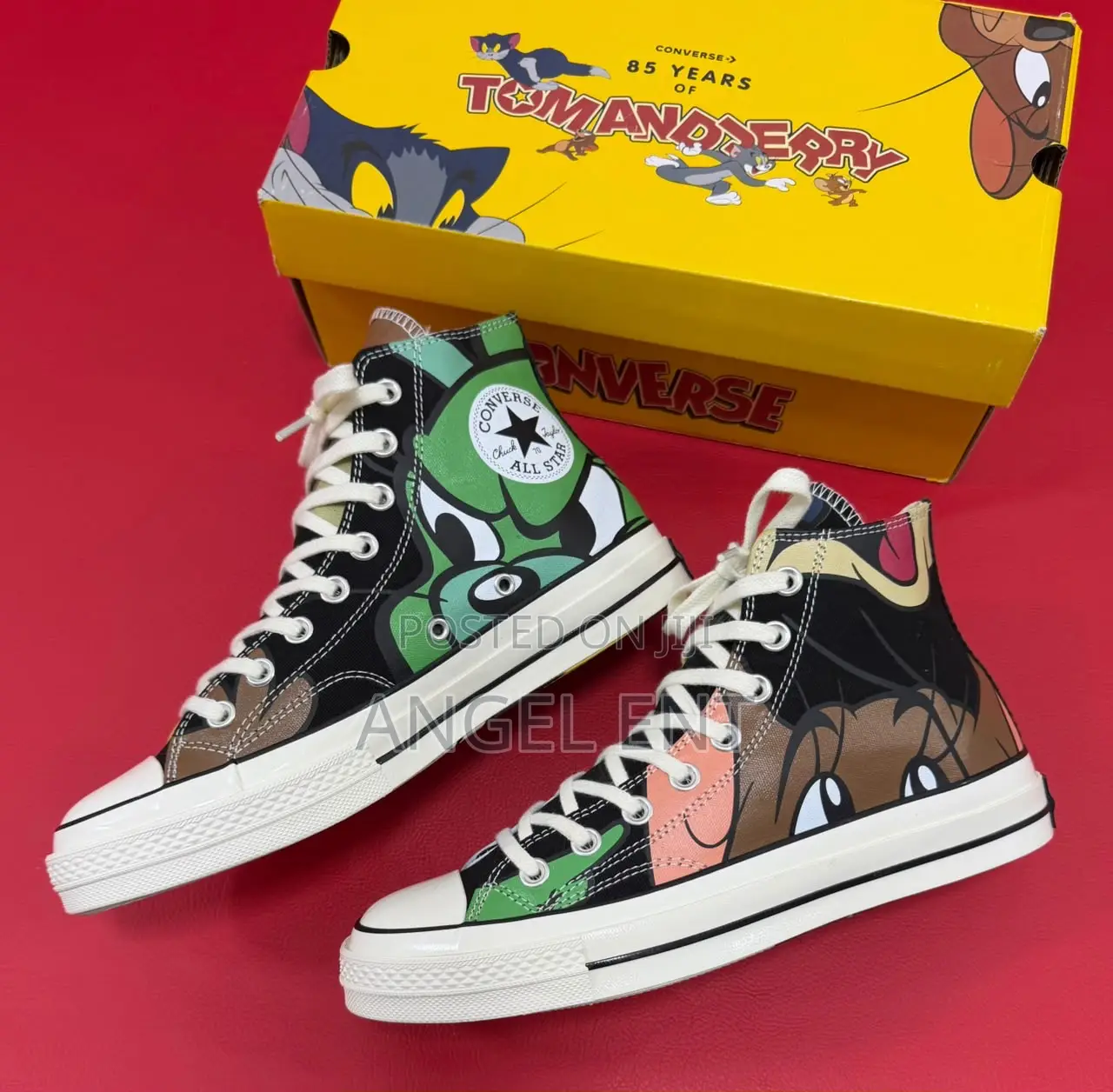 Converse Chuck 70 High "Fire" Sneakers in Box (Loc: Adum Kumasi)