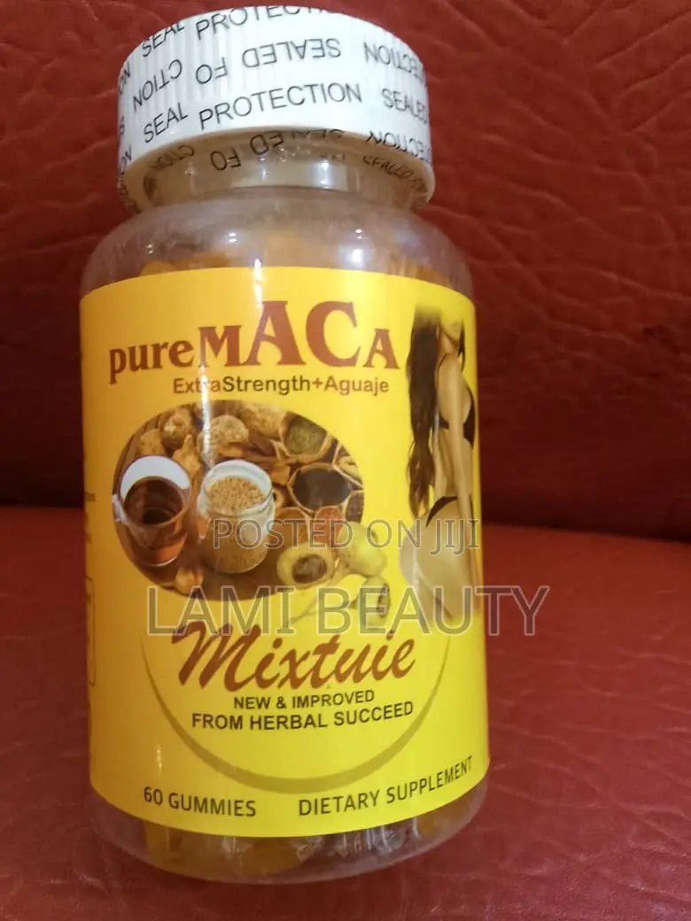 Pure Maca Extra Strength + Aguaje Mixture Gummies