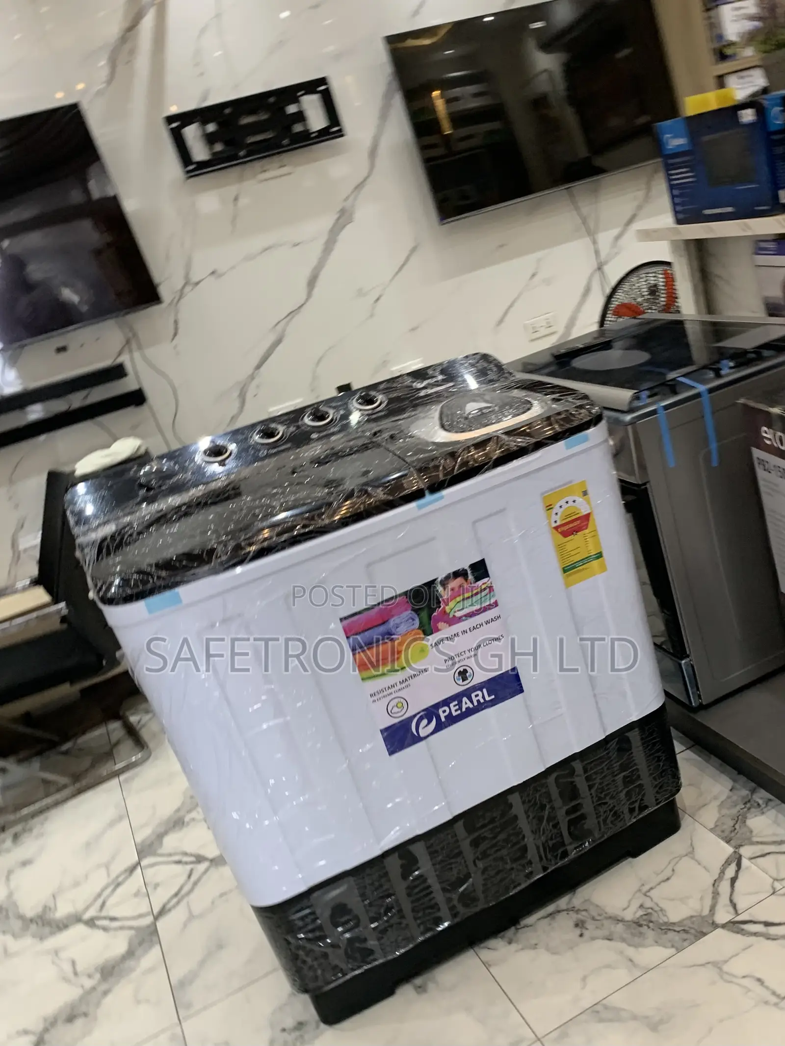 Newest Update Pearl 18kg Top-Load Washing Machine Heavy-Duty
