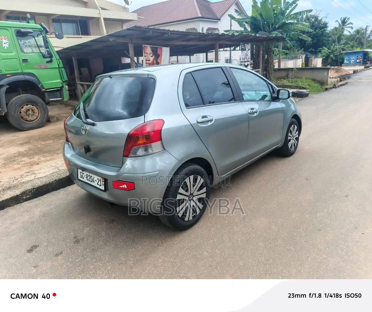 Toyota Vitz 1.3 AWD 3dr 2010 Gray