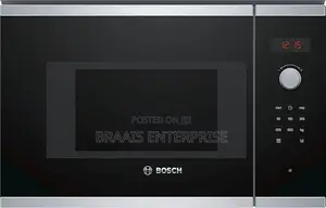 Bosch Built-in Microwave Oven Capacity 20l Black Stainless Steel